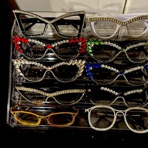 UNIQUE LUXURY BLING GLASSES !!!